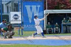 Baseball vs Babson  Wheaton College Baseball vs Babson during Championship game of the NEWMAC Championship hosted by Wheaton. - (Photo by Keith Nordstrom) : Wheaton, baseball, NEWMAC